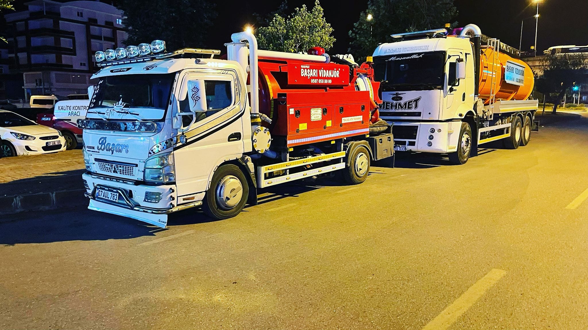 Kameralı Tıkanıklık Açma — Alanya Vidanjör Başarı Vidanjör Araç Filosu